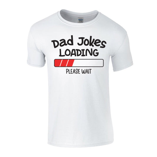 Dad Jokes Loading T-shirt