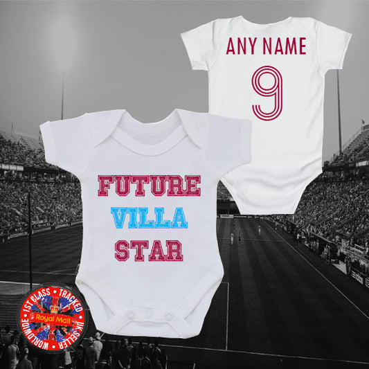 Future Villa Star Personalised Bodysuit