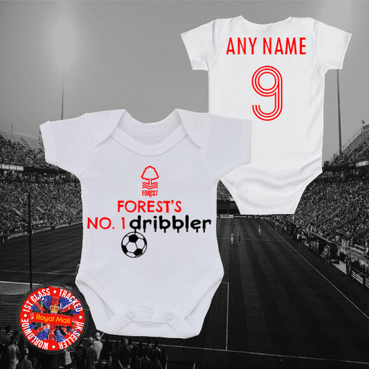 Forest's No.1 Dribbler Personalised Bodysuit