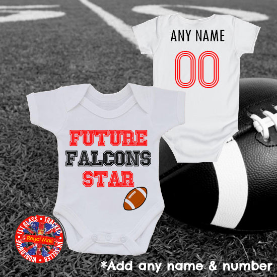 Future Falcons Star Personalised Bodysuit