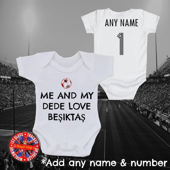 Besiktas Personalised Bodysuit