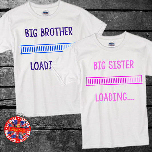 Big Brother / Big Sister Loading T-shirt