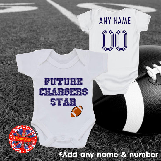 Future Chargers Star Personalised Bodysuit