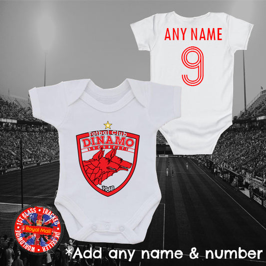 Dinamo București Personalised Bodysuit