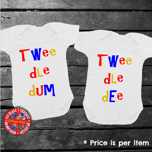 Tweedledum & Tweedledee Matching Set