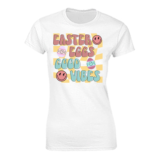 Easter Eggs Good Vibes T-shirt