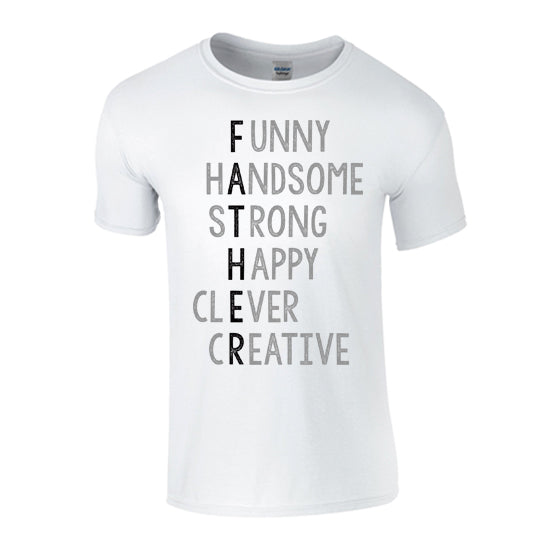 Father Word Art T-shirt