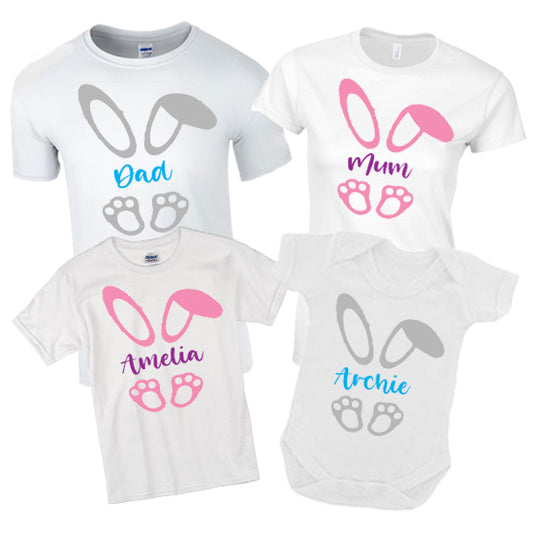 Easter Bunny Personalised Matching Family Set