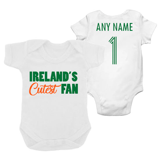 Ireland's Cutest Fan Personalised Bodysuit