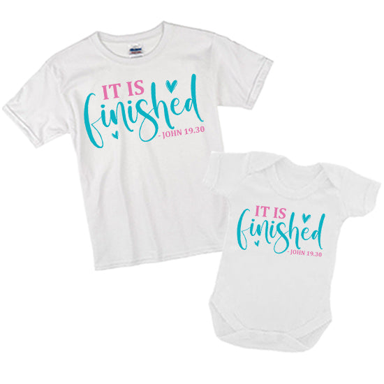 It Is Finished John 19:3  T-shirt Bodysuit