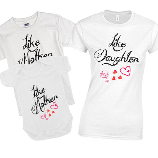 Like Mother - Like Daughter Matching T-shirt Set