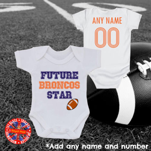 Future Broncos Star Personalised Bodysuit