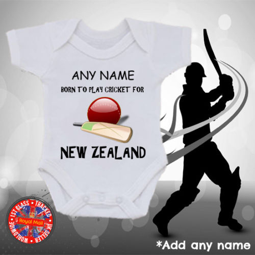 Born to play for New Zealand Personalised Bodysuit