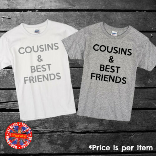 Cousins & Best Friends Matching T-shirt Set