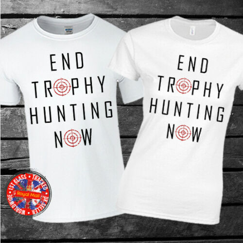 End Trophy Hunting Now T-shirt