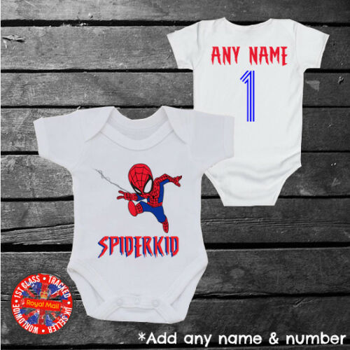 Spiderkid Personalised Bodysuit