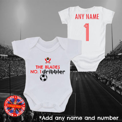 The Blades No.1 Dribbler Personalised Bodysuit