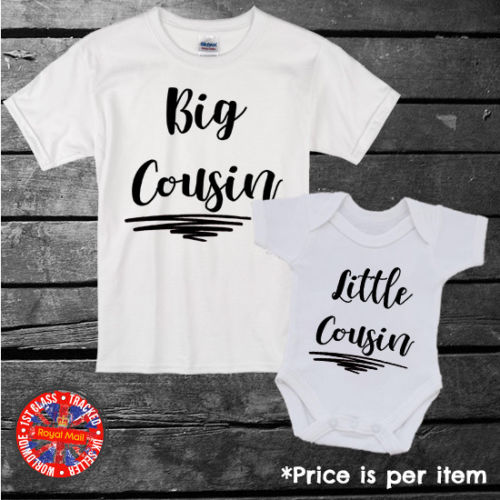 Big Cousin - Little Cousin Matching Kids Set