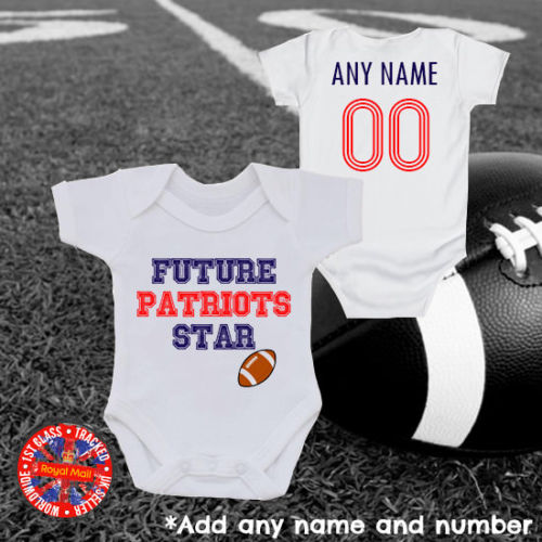 Future Patirots Star Personalised Bodysuit