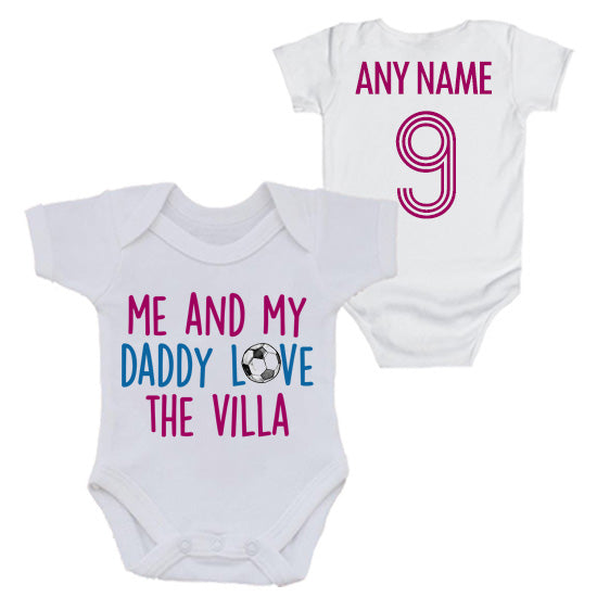 Me & My Daddy Love The Villa Bodysuit